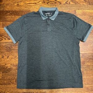 Abercrombie & Fitch Soft Air Knit Polo Shirt in Green, Size: L